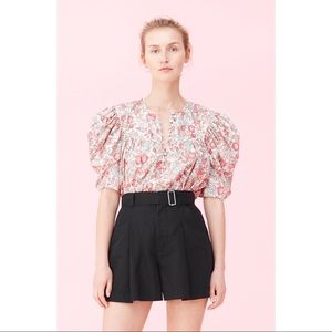Rebecca Taylor La Vie Falaise Floral Top